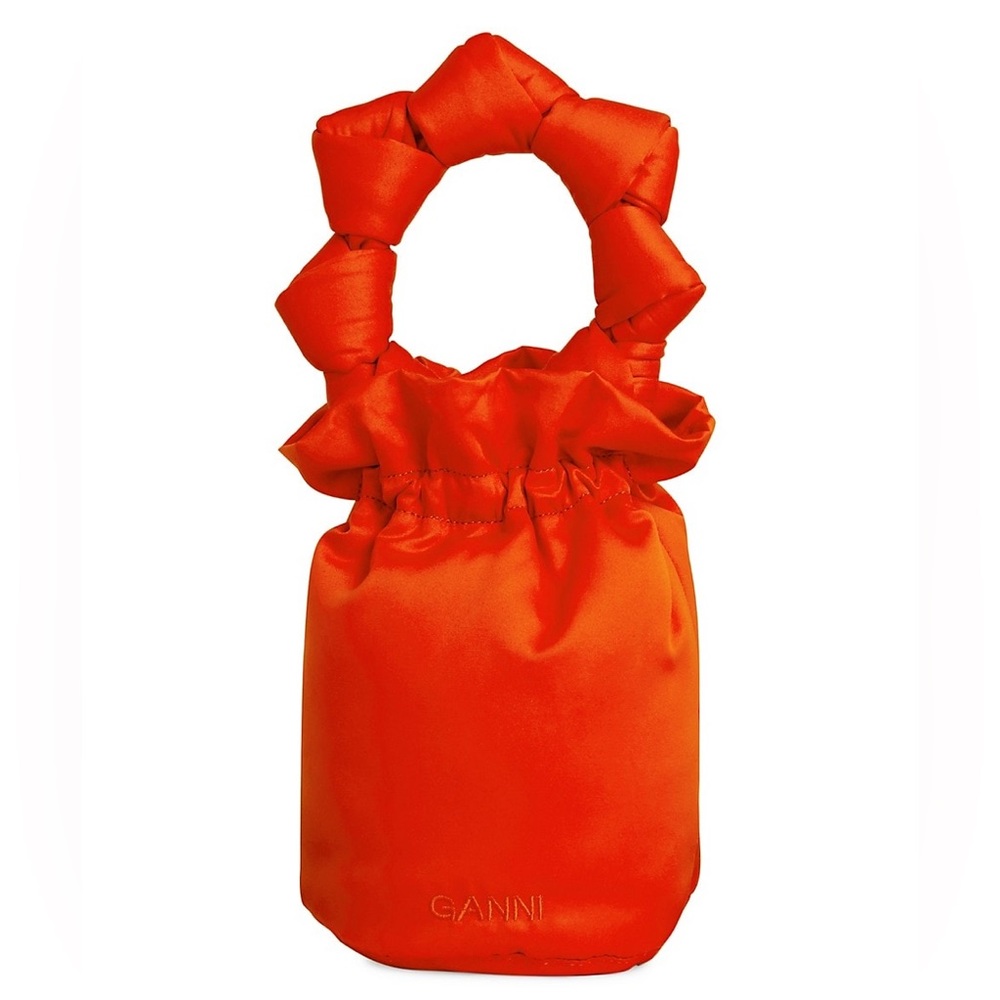 Ganni Knotted Bucket Bag